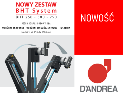 Nowy system wytaczania BHT D'Andrea - w promocji!