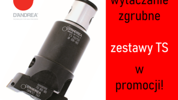 Promocja - głowice do wytaczania zgrubnego w zestawie z nożem
