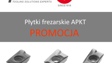 Promocja - płytki frezarskie APKT