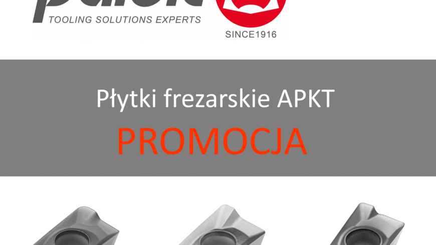 Promocja - płytki frezarskie APKT